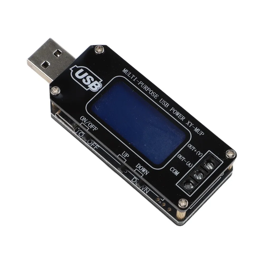 CNC USB DC Supply Step UpDown 1V to 24V Adjustable with Multimeter Function for Electronic Engineering  CNC USB