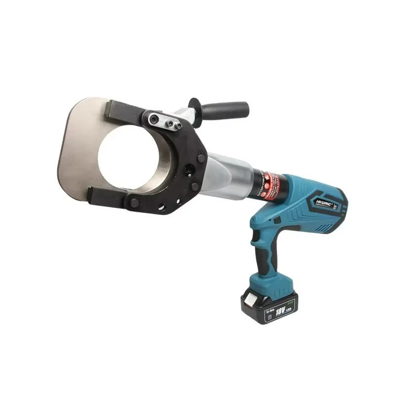EB-105 Electric Hydraulic Cable Cutter for Armored Copper/Aluminum Cable Battery Powered Cable Cutter Kit 120KN Rechargeable