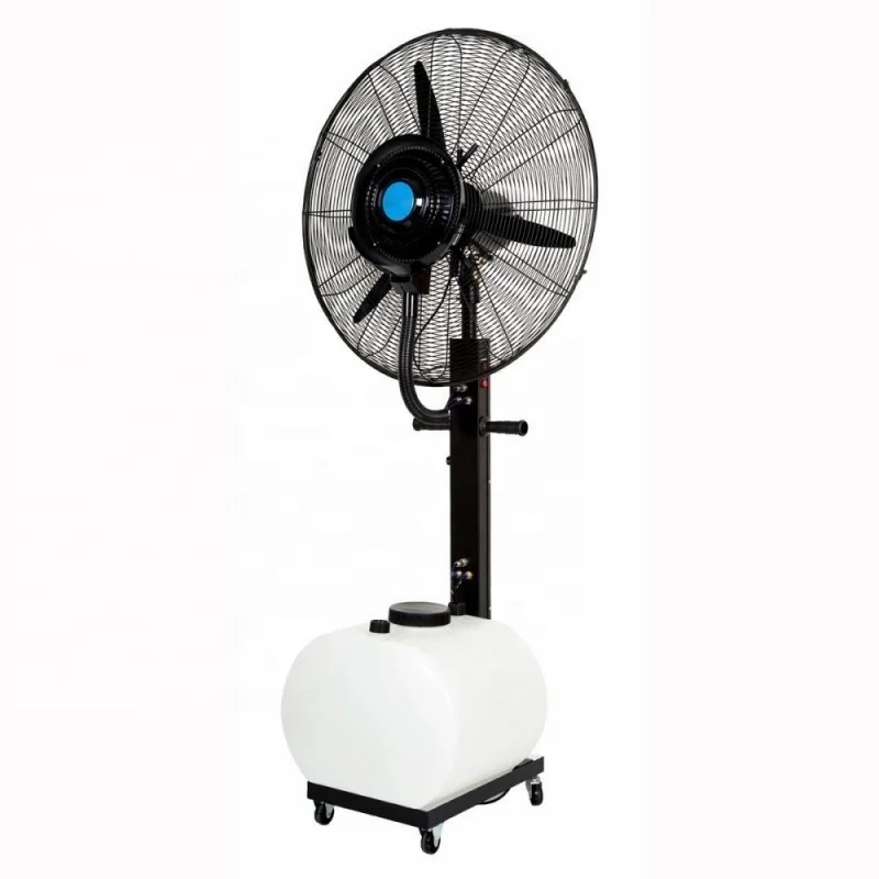 New Design Household Remote Control Spray Cooling Water Standing Fan With Humidifier for Office Mist Fan