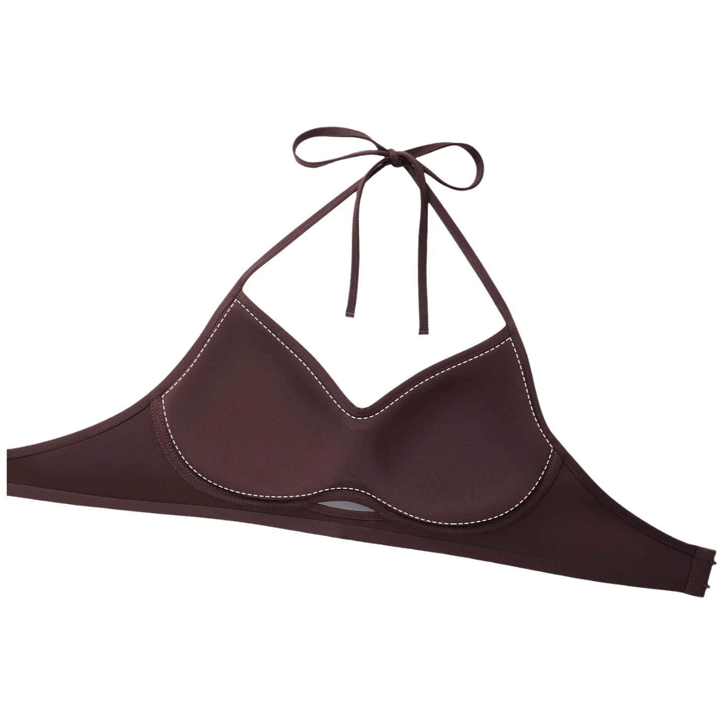 Sexy Backless Neck Hanging Women's Underwear No Steel Ring Collection Side Breast Reduction Anti-Sagging Seamless KUCLUT
