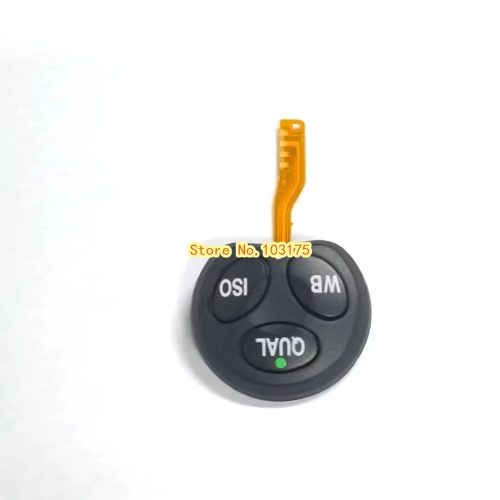 جديد استبدال مفتاح زر QUAL WB ISO لليسار لجزء كاميرا نيكون D300 D300S D700