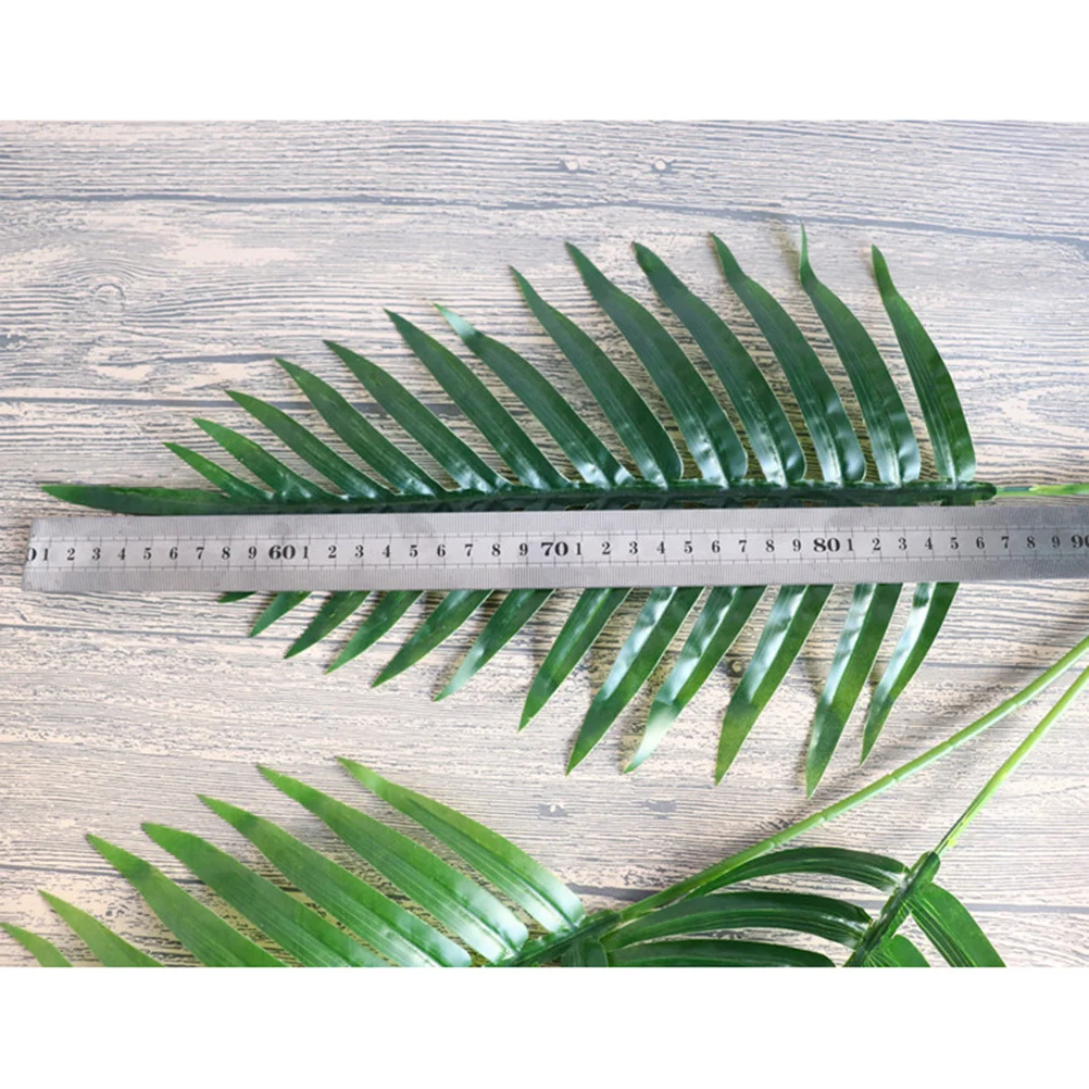 

1Pcs High Simulation Green Plant Lifelike Artificial Leaves for Home Wedding Decor Office Party Photography Background Plant