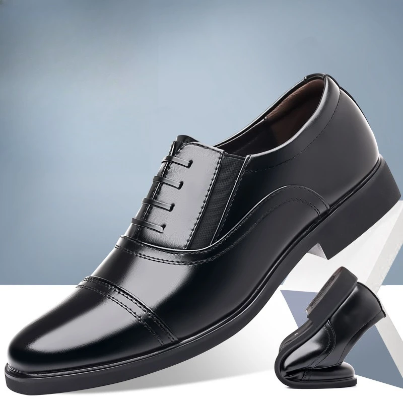 Men Formal Shoes Wear-resistant Sole Fashion Business Party Banquet Retro Carved Lace-up Men Brogue Dress Size 48 Wedding Shoes