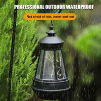 Solar Lamps 2V 40MA Waterproof LED Retro Lantern Hanging Outdoor Home Light Yard Camping Party Balconies Garden Decoration T2V4