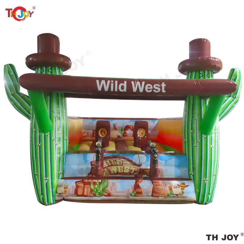 

Fast Air ship, Shooter Inflatable Air Guns Kids Wild West Inflatable Cactus Shooting Games, Inflatable Sport Carnival Games