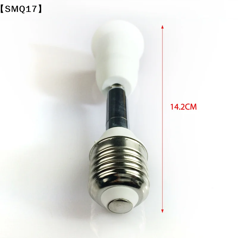 Flexible Position Holder Extender E27 Socket Base Screw Bulb Extension Adapter【SMQ】