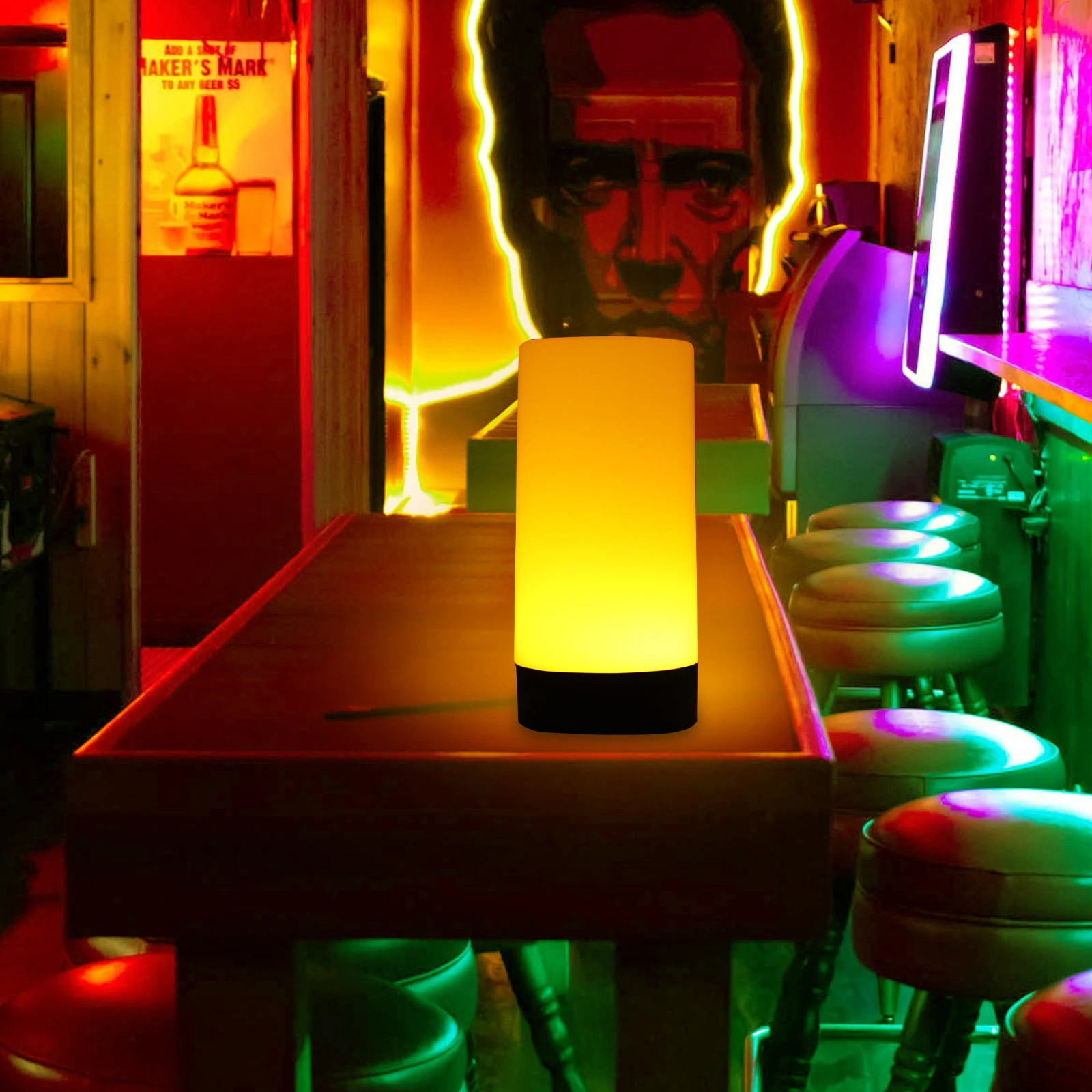 

Rechargeable Bar Lights Lamp Cordless Lamps Charging Rechargable Night