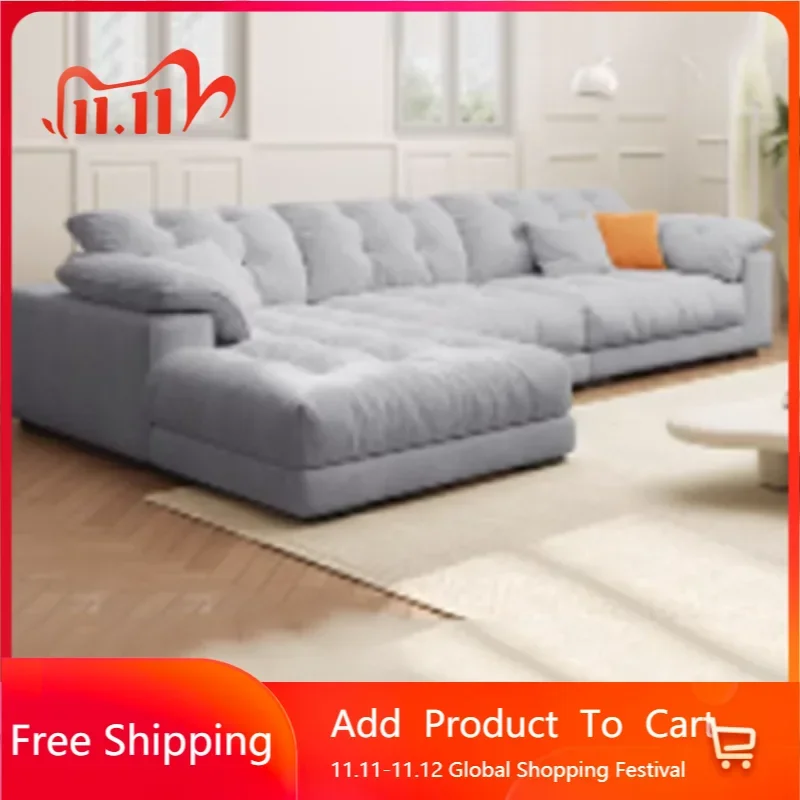 

Salon European Living Room Sofas Luxury Minimalist Daybed Sleeper Lounges Sofas Double Lazy Lounge Muebles Trendy Furniture