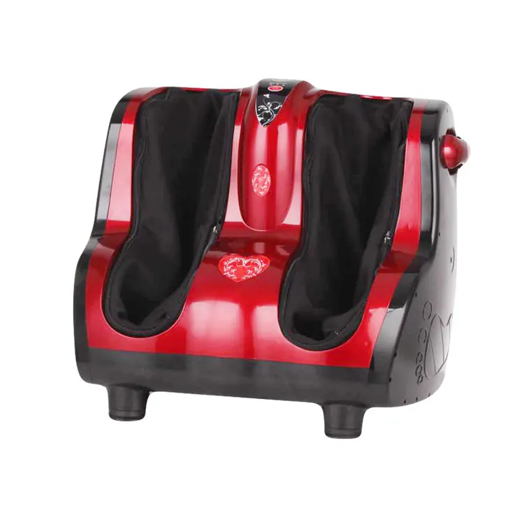 Vendita calda Strumento elettrico per il relax del piede Shiatsu Dispositivo per impastare completamente avvolgente con funzione di riscaldamento del telecomando Massaggiatore per le gambe