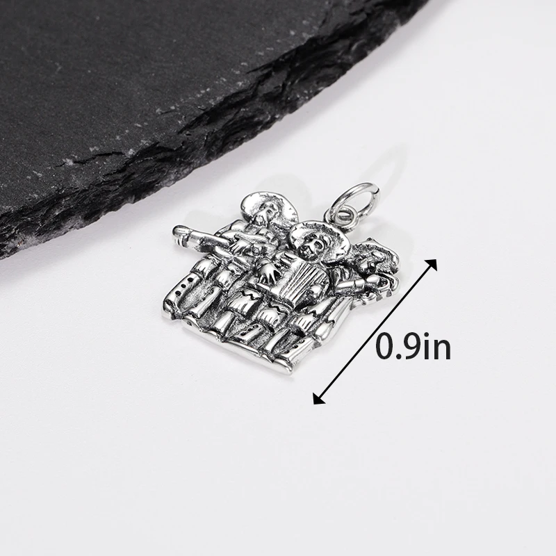 قلادة S925 James Avery Music Team Charm، سوار DIY، قلادة تتطابق بحرية