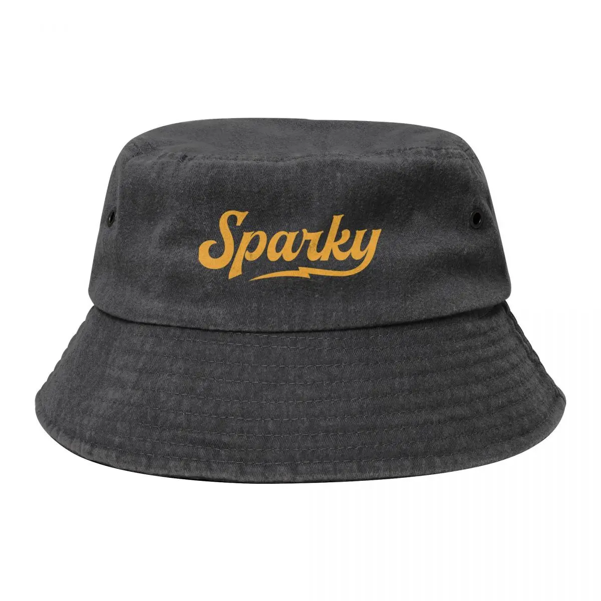 

Sparky Electrician Funny Lineman Gift Bucket Hat Fluffy Hat Golf Cap Men Luxury Brand Women's