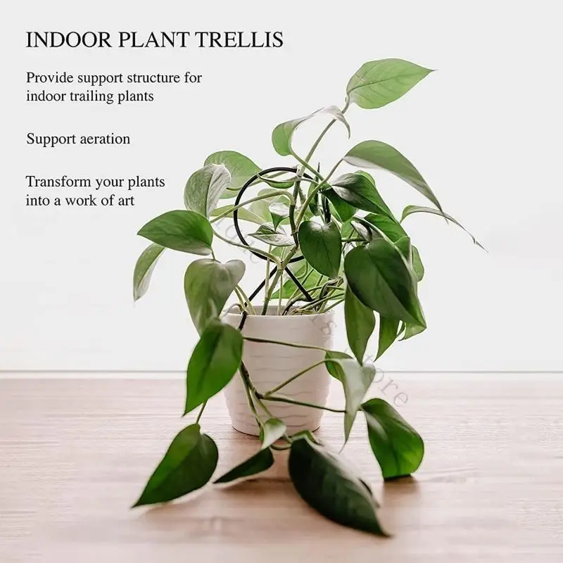 M89A Plants Climbing Rack Anti Deform Durable Plant Holder for Garden Patio Yard Plants and Vine Indoor Outdoor Plant Bracket