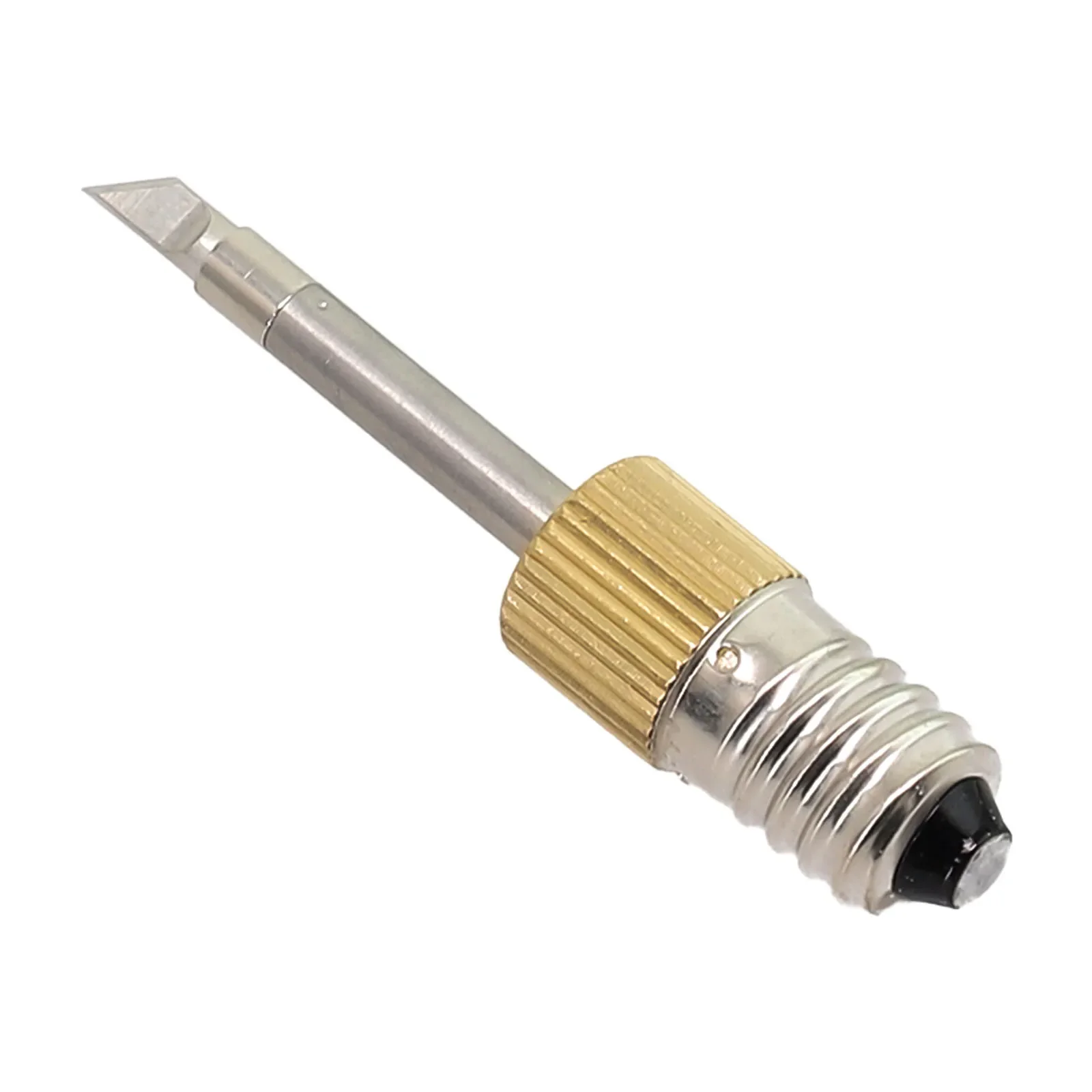 Soldeerbout Tip Koper + Staal E10 Zilver + Goud Lassen 1.97Inch Werkplaats 1 Stuk Elektrische Thuisinterface Naaldpunten