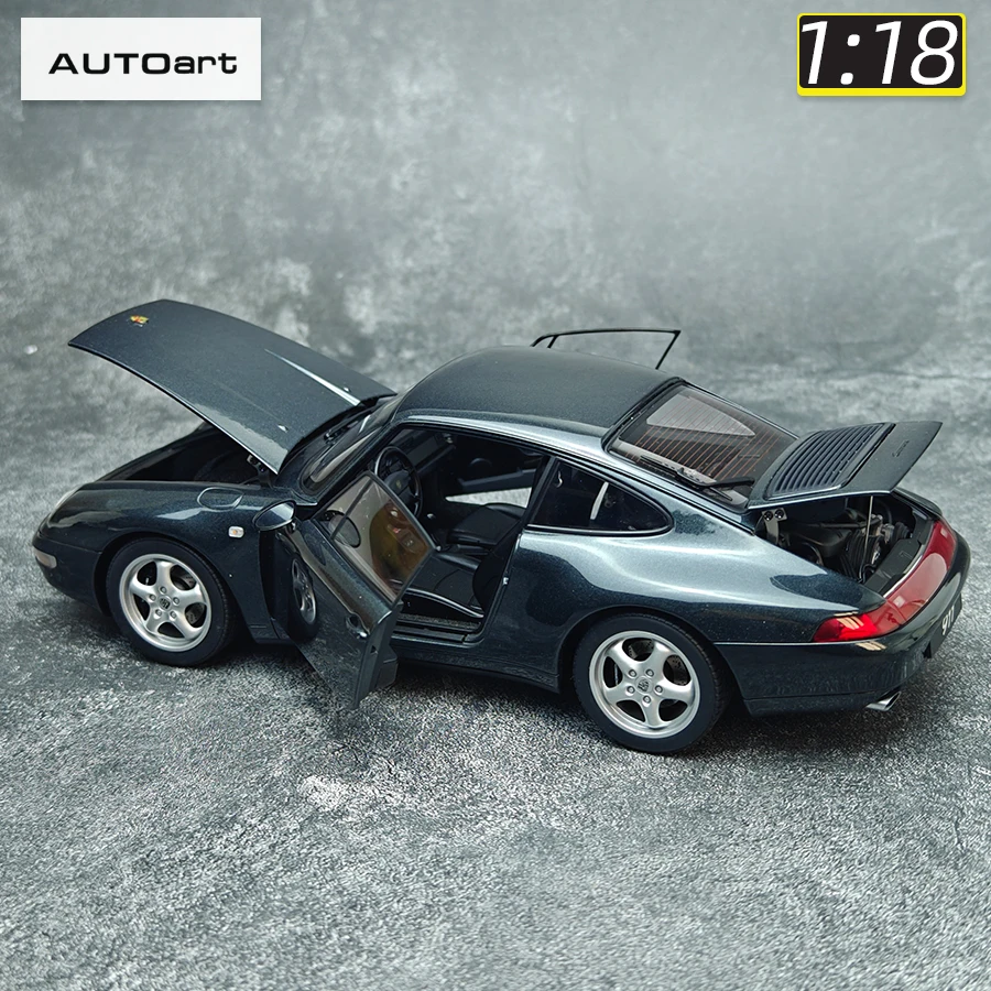 Porsche 911 (993) Carrera Red Blue Black 1/18 AUTOART Metal