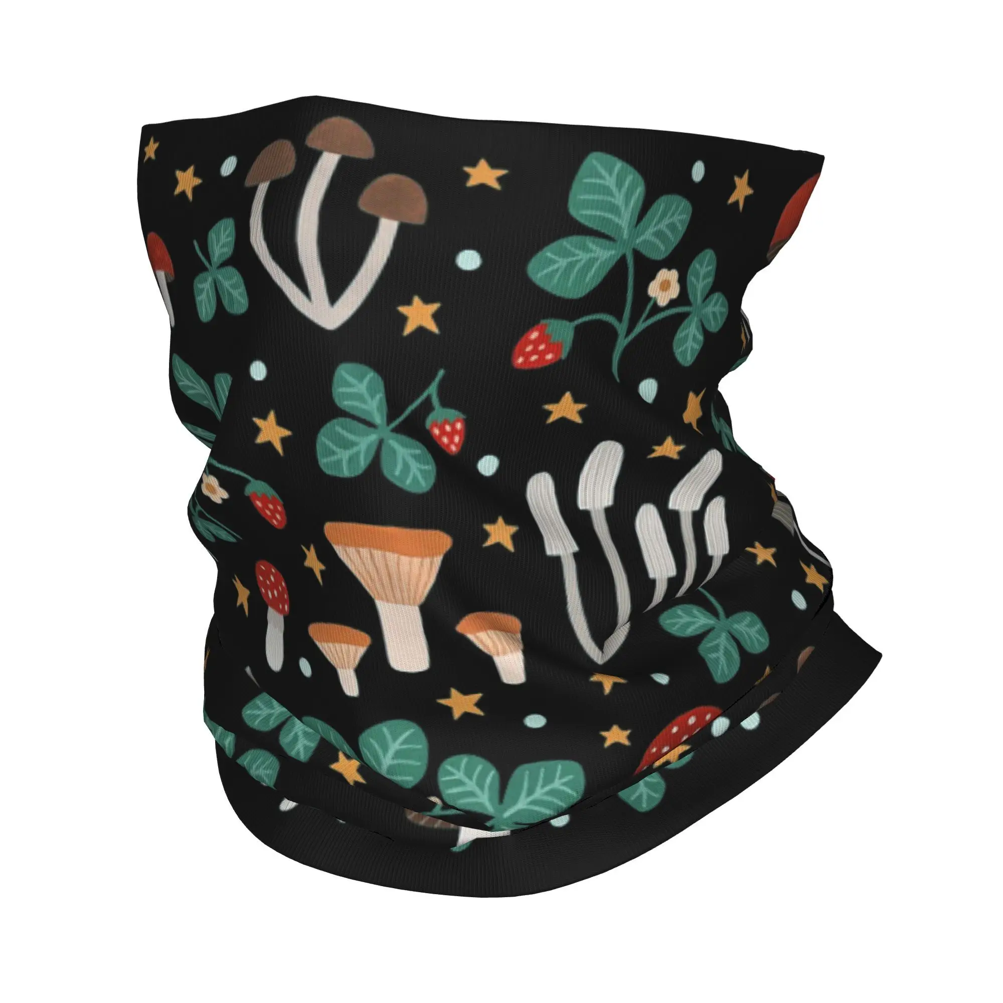 Magisch bos Bandana Neck Gaiter Gedrukt Wrap Sjaal Multi-use Bivakmuts Hardlopen Unisex Volwassen Winter