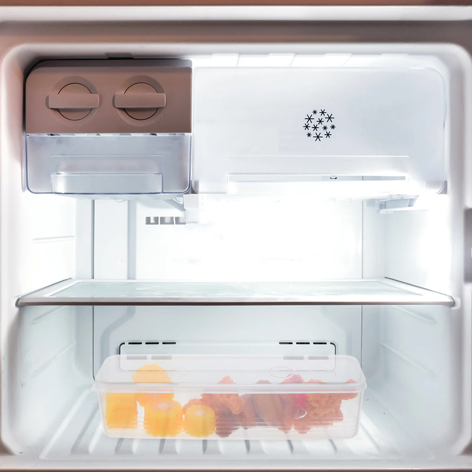 

Fresh Keeping Storage Box Long Fridge Plastic Food Container Lid Stackable Kitchen Organizer Pantry Storage Box Airtight