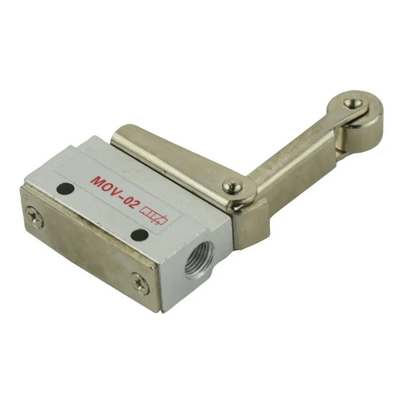ABJN-5X MOV-02 Válvula mecánica de palanca de rodillo de 3 vías y 2 posiciones de 8,5 mm