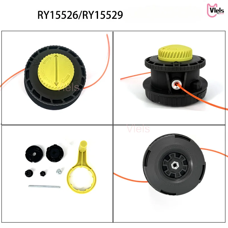 314608005 OEM Trimmer Line Head Compatible For RY15526 RY15529 Petrol Brush Cutter Grass Weeding Head Repair Components