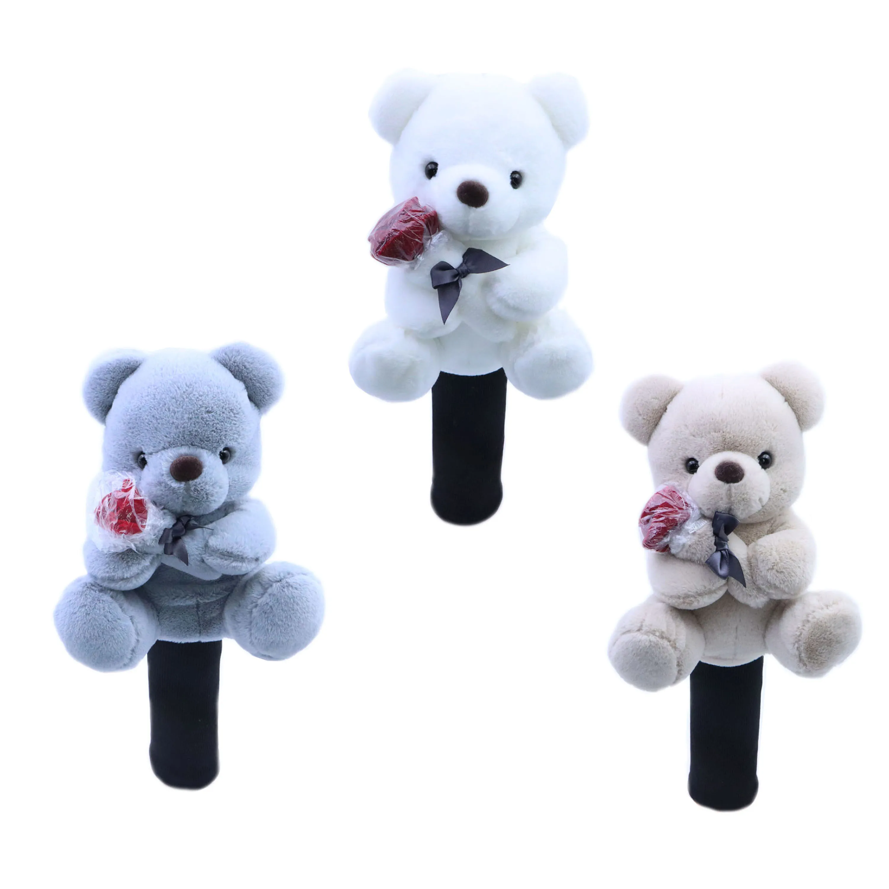 

Animal Golf Club Headcover for Driver Fairway Hybrid Golf Accessories Golf Club Protector,Golf Wood Cover Noverty Cute Bear Gift