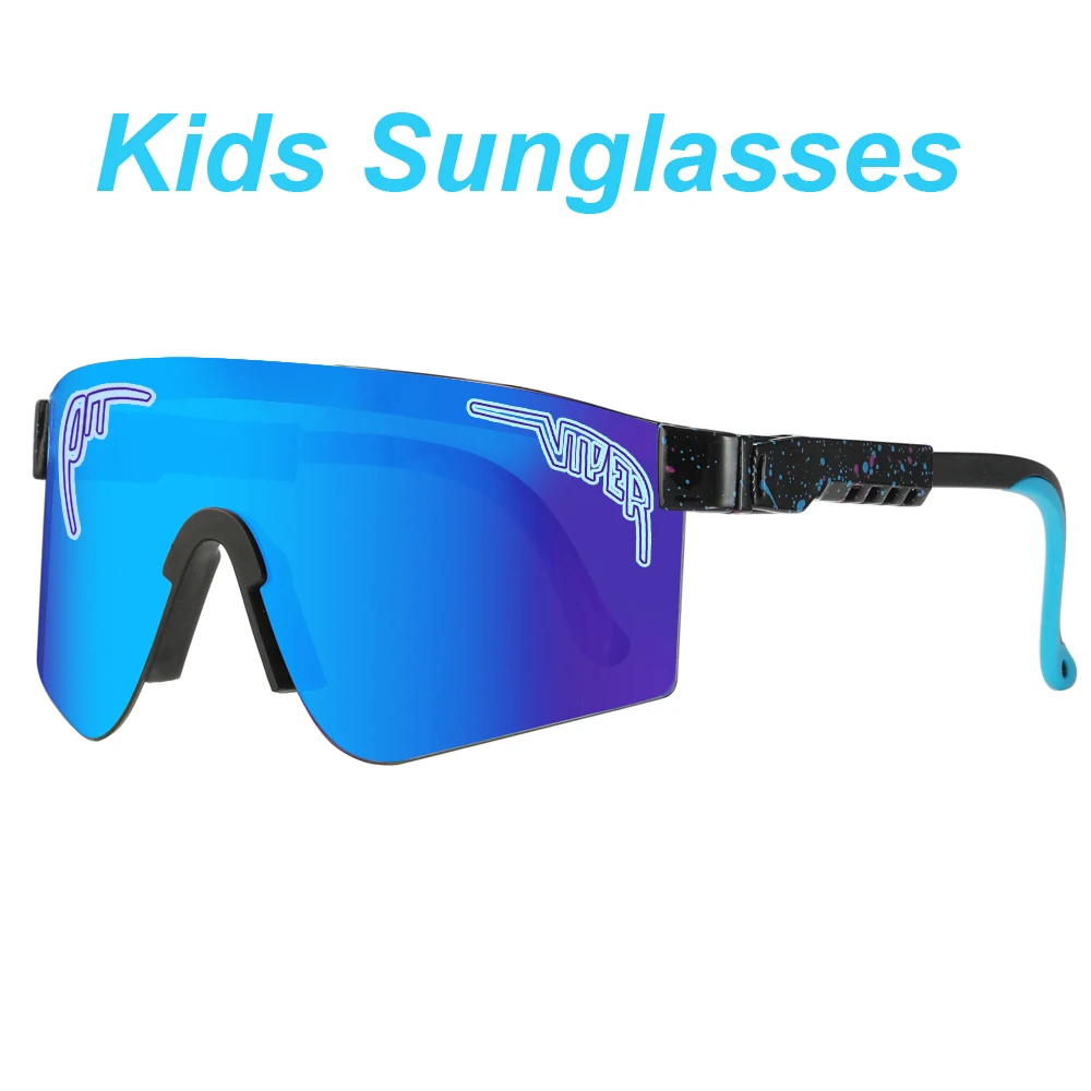 Kids Youth UV400 Sun Glasses Outdoor Baseball Softball Sunglasses Sport Cycling Eyewear Mtb Boys Girls