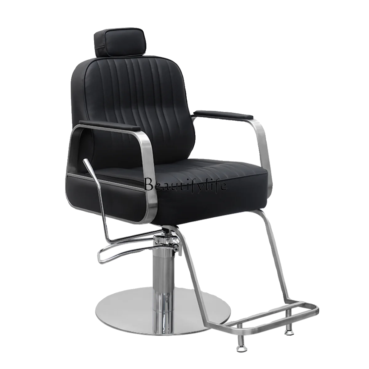 Simple Barber Shop Chair for Hair Salon Modern Fashion Shop Lifting Hot Dyeing Hair Cutting Chair