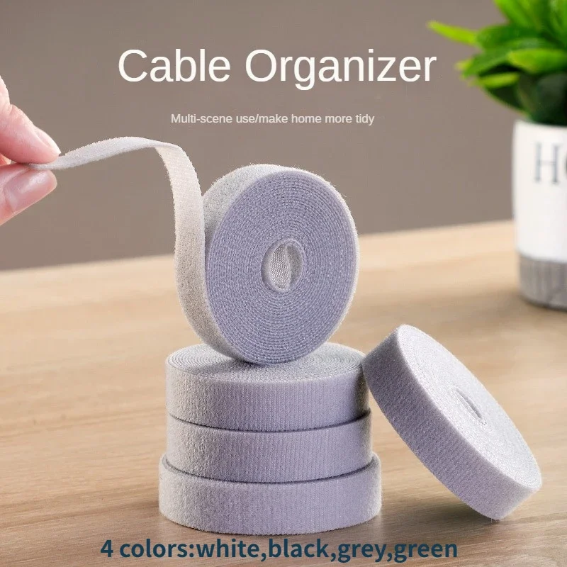 Cable Organizer ties Winder, Earphone, Mouse Cord Management, iPhone, Xiaomi, Samsung, 1 Pc, 3Pcs, 5m