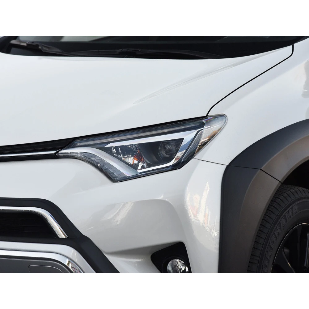 Car Headlight Glass For Toyota RAV4 2016 2017 2018 2019 Plexiglass Lens Replacement Transparent Shell Car Accessories