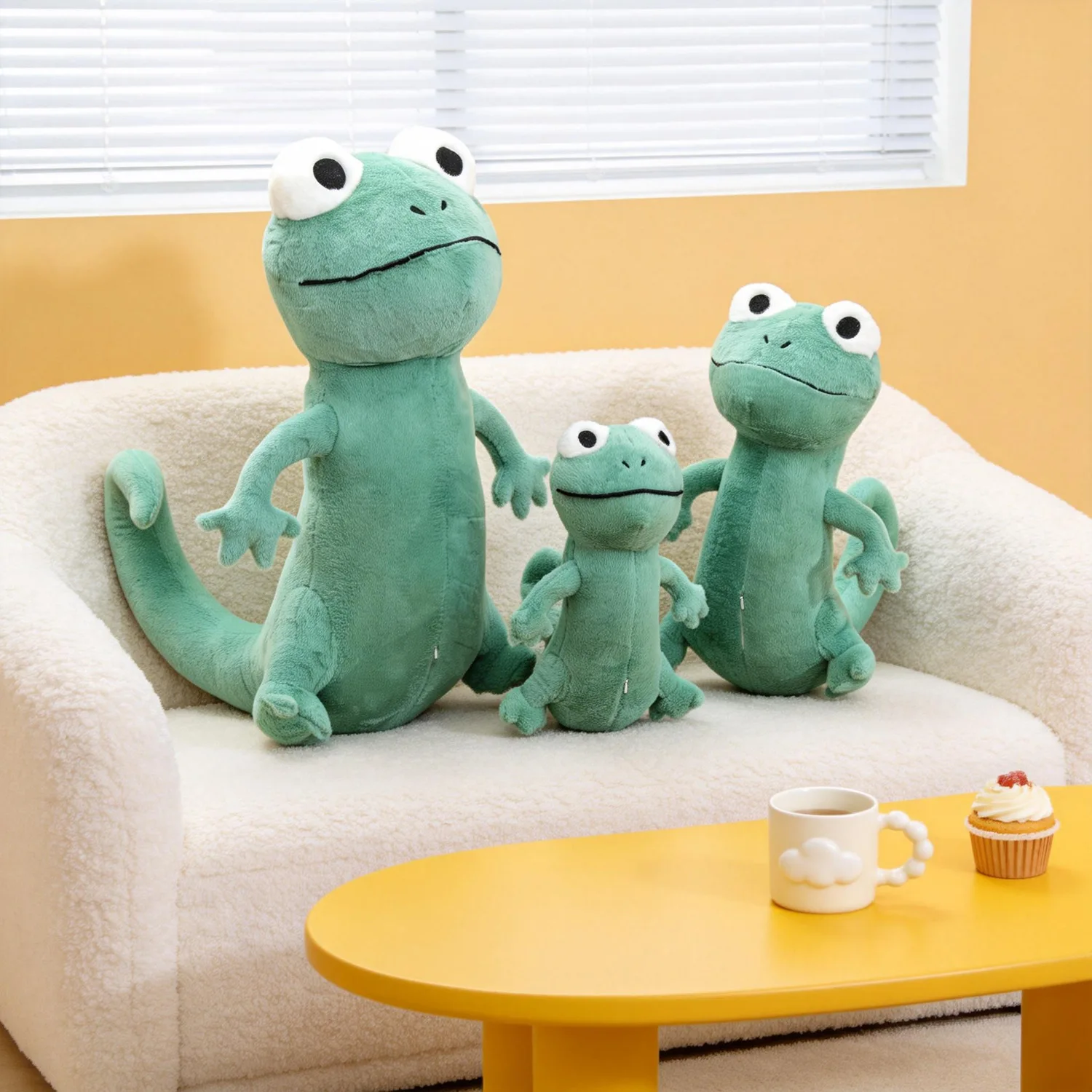 New Green Lizard Plush Toy Rea - огляд і ціна Home Decor Exchange