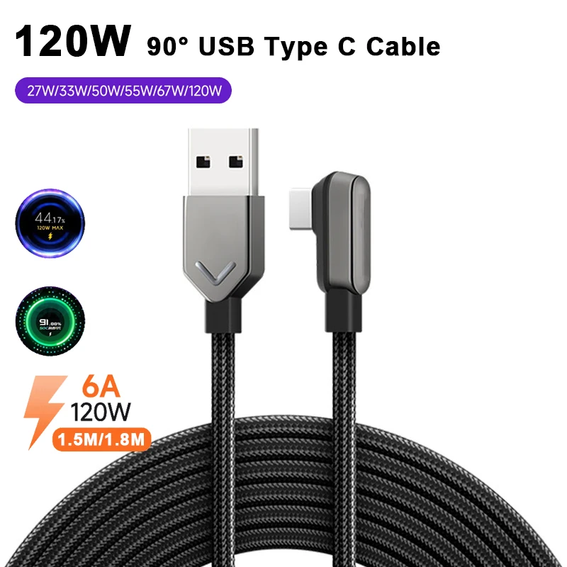 120W 6A Usb Type C … - image