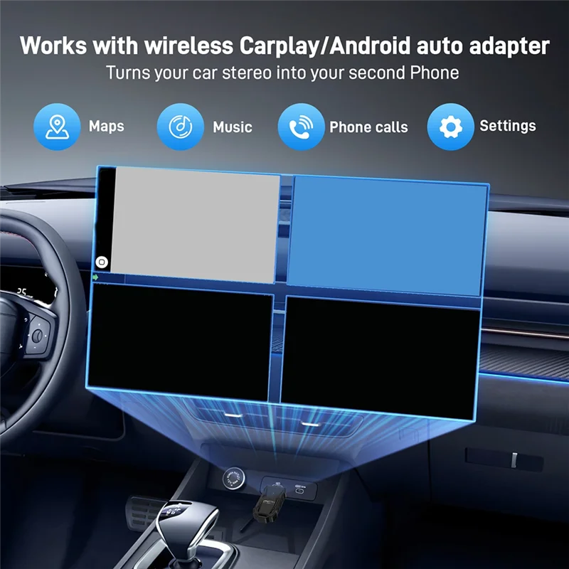 

A11R K83 Carplay Автомобиль Проводной к беспроводному Smart Box Проводной к беспроводному Smart Box Управление подключением к автомобилю в машине Навигация