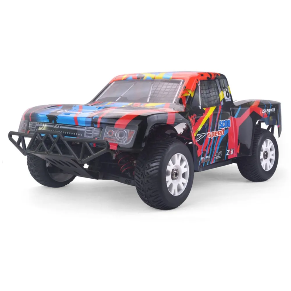 1:8 RC sin escobillas 4WD camión de recorrido corto de alta velocidad RTR ZD Racing pastilla de Control remoto de alta velocidad 70 KM: H modelo de coche nivel profesional