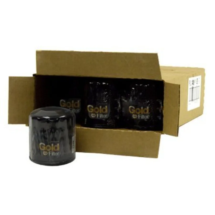 

Gold Oil Filter Master Pack Of 12 for HighPerformance Engine Protection in HeavyDuty Vehicles and Industrial Machinery Ensures