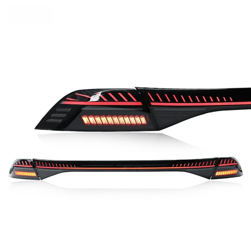 

Подходит для Honda Accord 11-го поколения 23-25, сквозная задняя фара в сборе, модифицированный динамический светодиодный прожектор дальнего света.