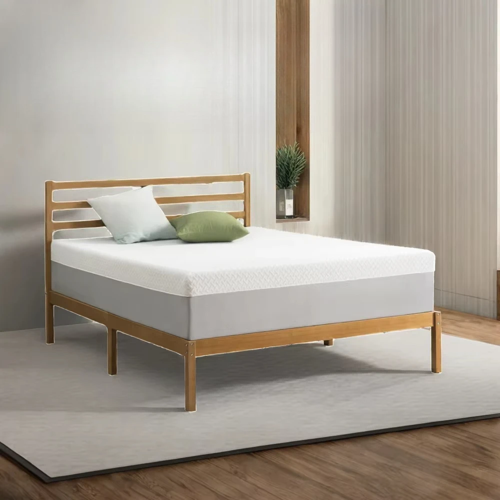Orthopedic Memory Foam Mattress Knitted Fabric Removable Thick Modern Design for Home Bedroom Villa