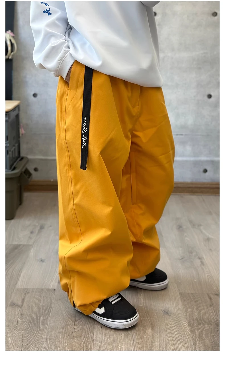 John Snow Neue Winter-wasserdichte Damen- und Herren-Skihose, atmungsaktiv, winddicht, Schneehose, Outdoor, männlich und weiblich, Snowboardhose – Detail 18