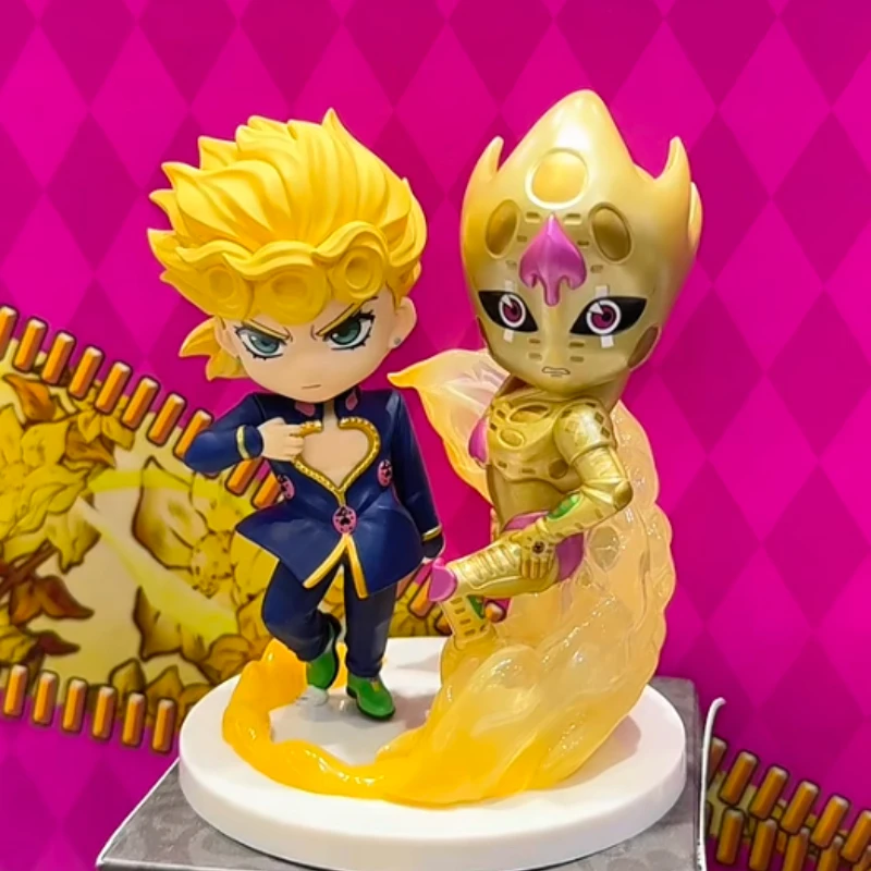 

POP MART GONG JOJO's Bizarre Adventure Golden Wind Series Mystery Box Аниме Фигурки Коллекции Рождественские подарки