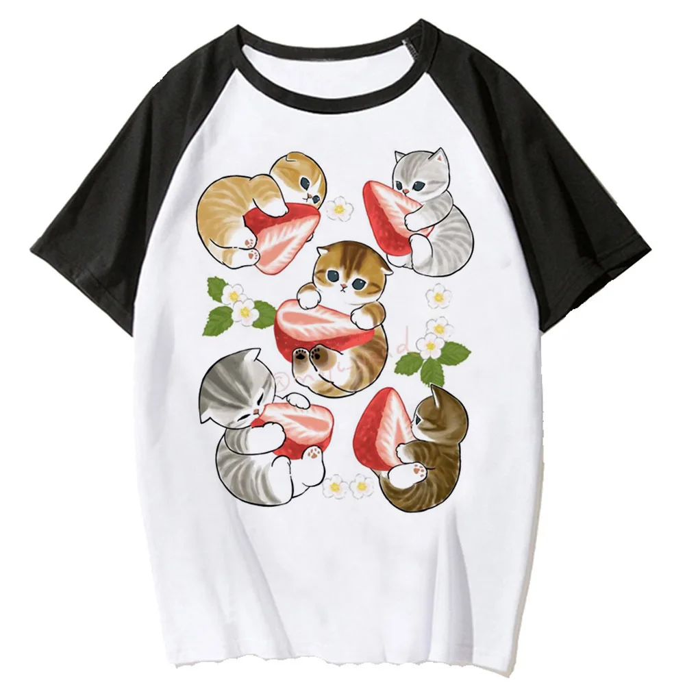 

Удобные дышащие футболки с рисунком Strawberry Teen University, корейская одежда в стиле Харадзюку с графикой 2000-х годов, гранж