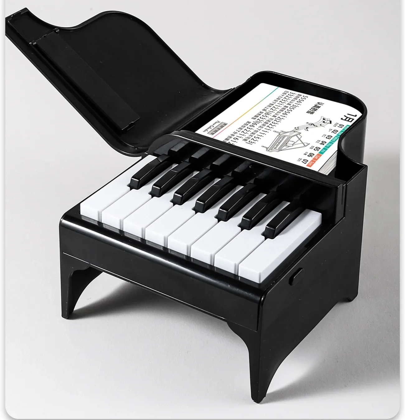 Can play piano table calendar desktop creative calendar mini ornament weekly calendar high-end home fun decoration birthday gift