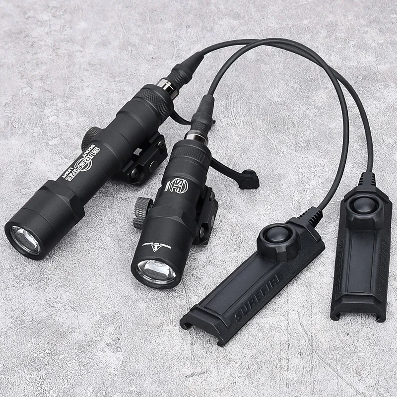 Imagem -02 - Surefir Sf-tactical Lanterna Poderosa Arma de Caça Arma Led Fit Trilho Picatinny Scout Light M300b M600b M600 Wadsn 20 mm