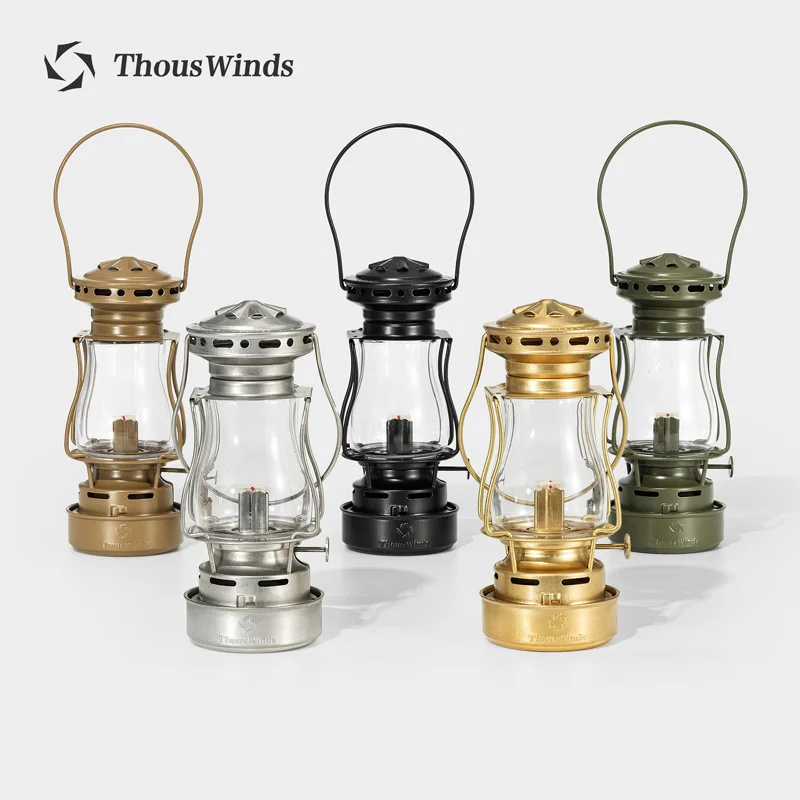 ThousWinds Twilight Kerosene Camping Lantern Emotion Oil Lamp Outdoor Portable Retro Lights for Picnic Backpack Camping Supplies