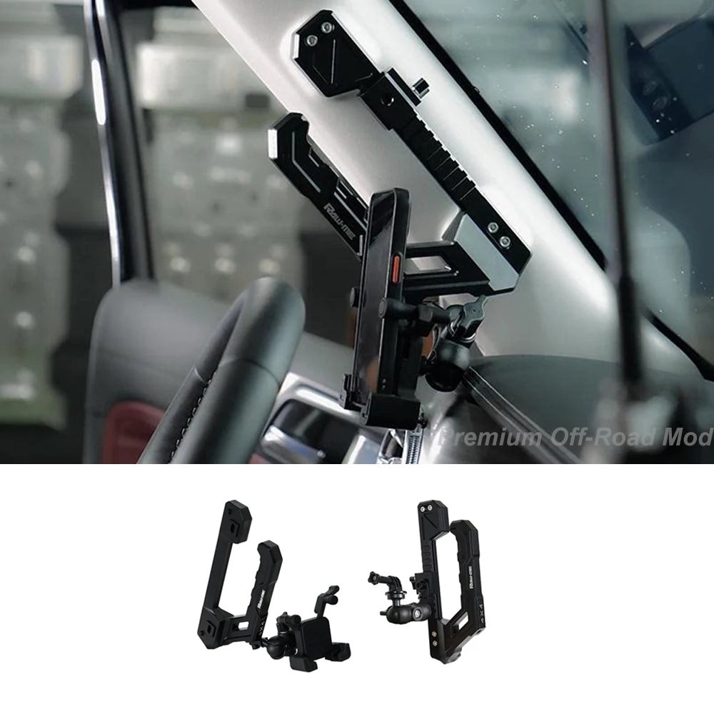 For 2021+Tank 300 Magnesium Aluminum Alloy A Pillar Grab Handle Multi-Purpose Phone Action Camera Mount Interior Upgrade Parts