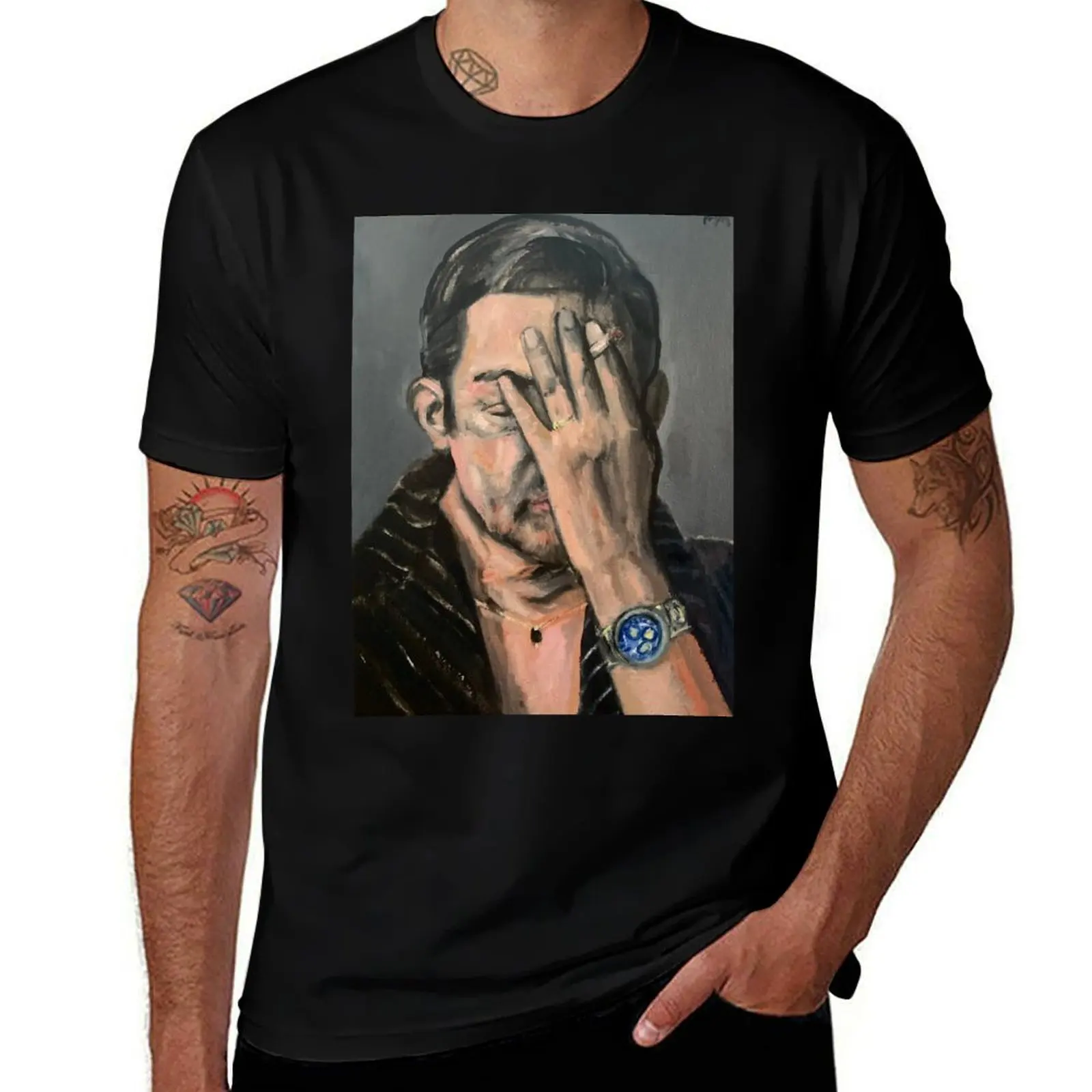 Serge Gainsbourg T-Shirt Simple Trendy Casual T-Shirt