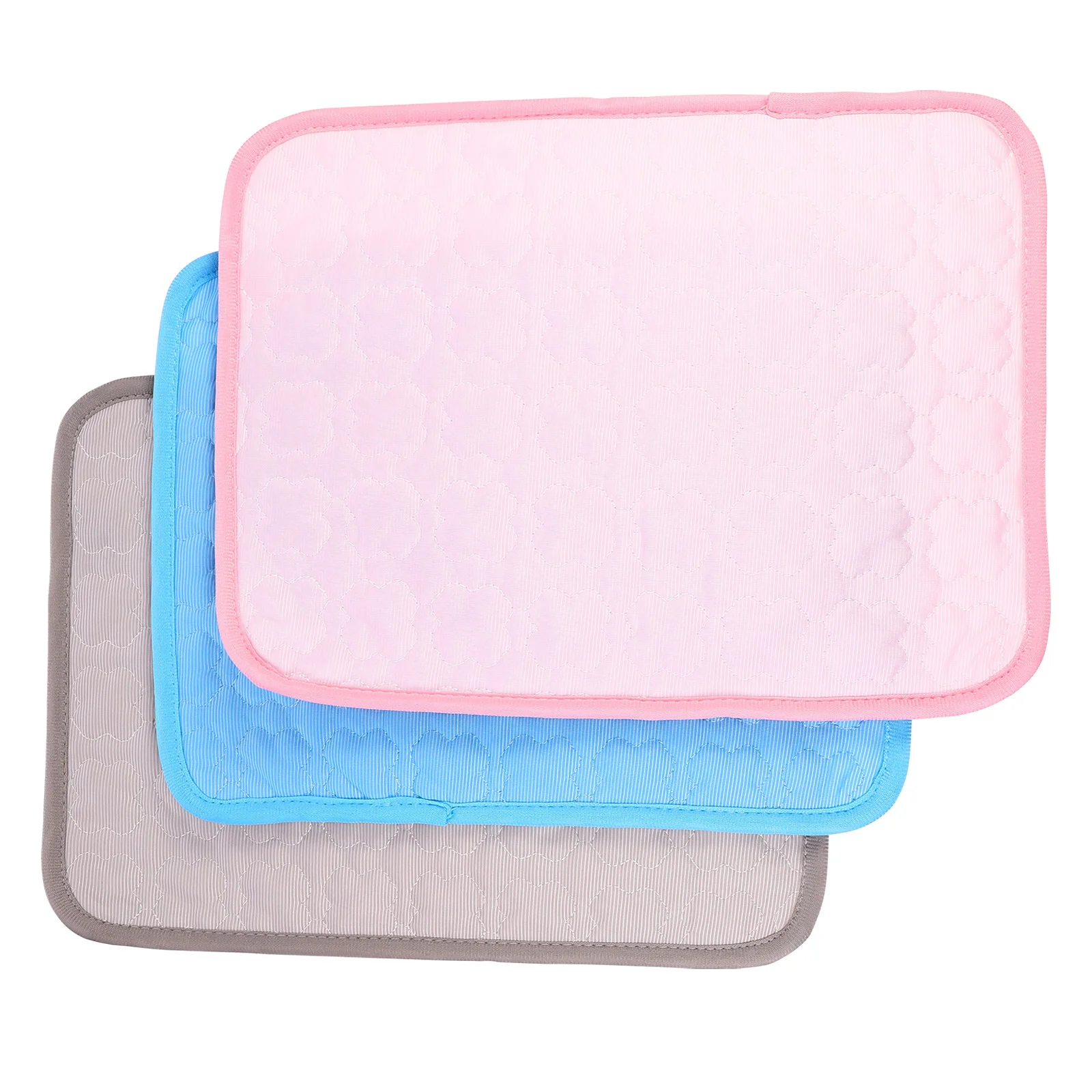 

3pcs Pet Cooling Mat Washable Small Animal Pad For Hamster Guinea Pig Rabbit Chinchilla Summer Cool Mat Pet Supply