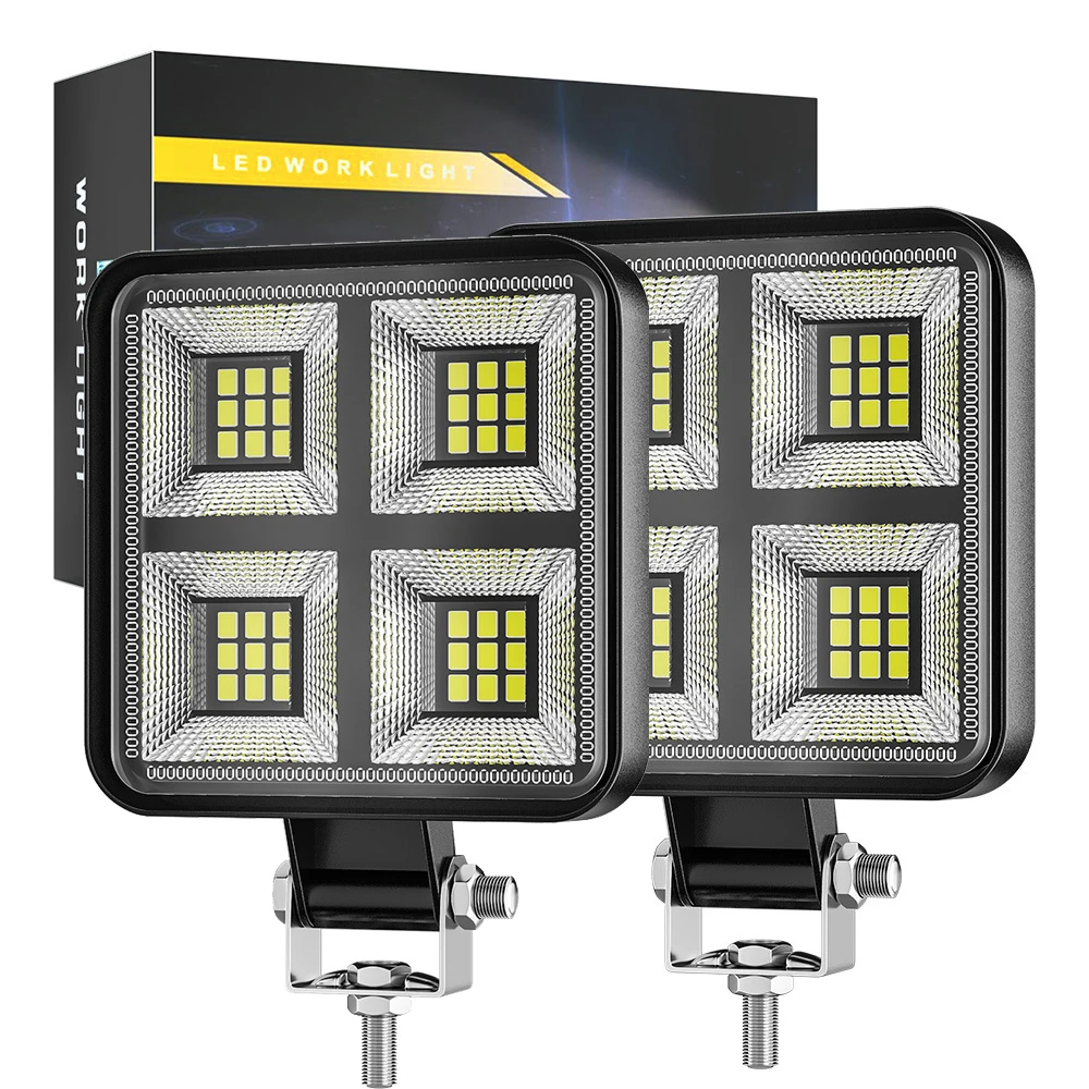 

2pcs 3inch LED Bar Work Light SMD Spotlight for Motorcycle Jeep Truck Car SUV ATV Barra LED Headlights 4X4 Off Road Auxiliary