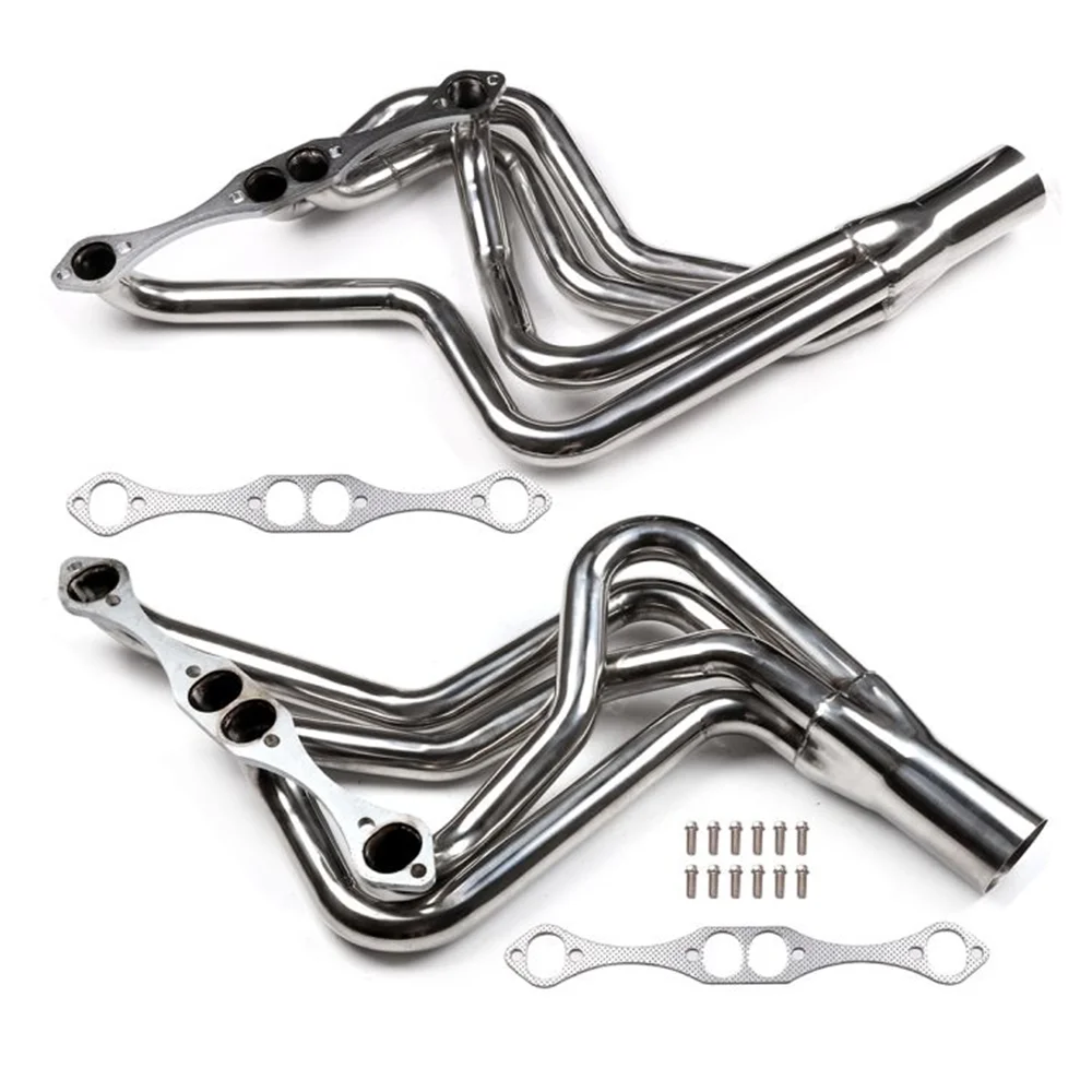 

Exhaust Manifold & Gasket Kit Exhaust Header for 1972-1987 Buick Regal Chevy Camaro Oldsmobile Small Block V8