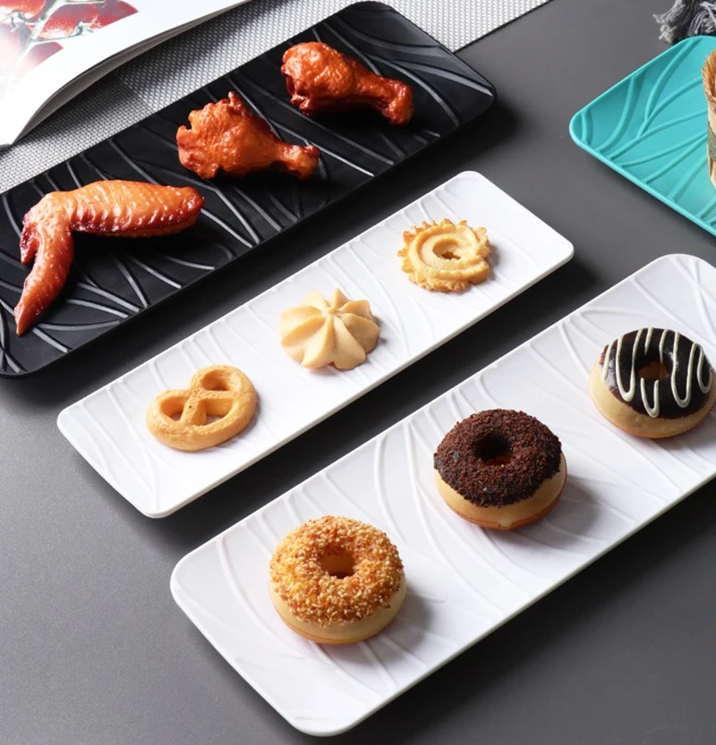 Japanese-style Sushi Plate Easy To Clean Elegant Design Durable Trending Tableware Unique Sushi Serving Essentials Versatile