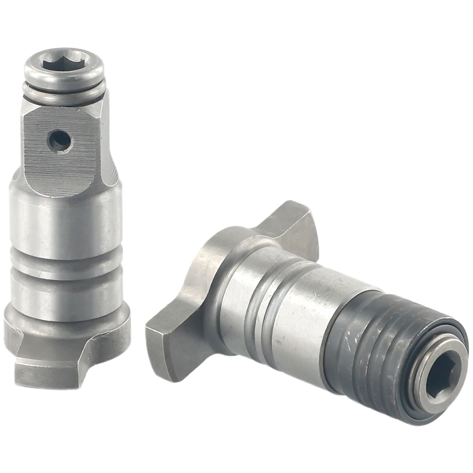 2pc 46mm chave elétrica sem escova eixo acessórios de metal eixo quadrilátero chave sem fio parte acessórios da ferramenta elétrica