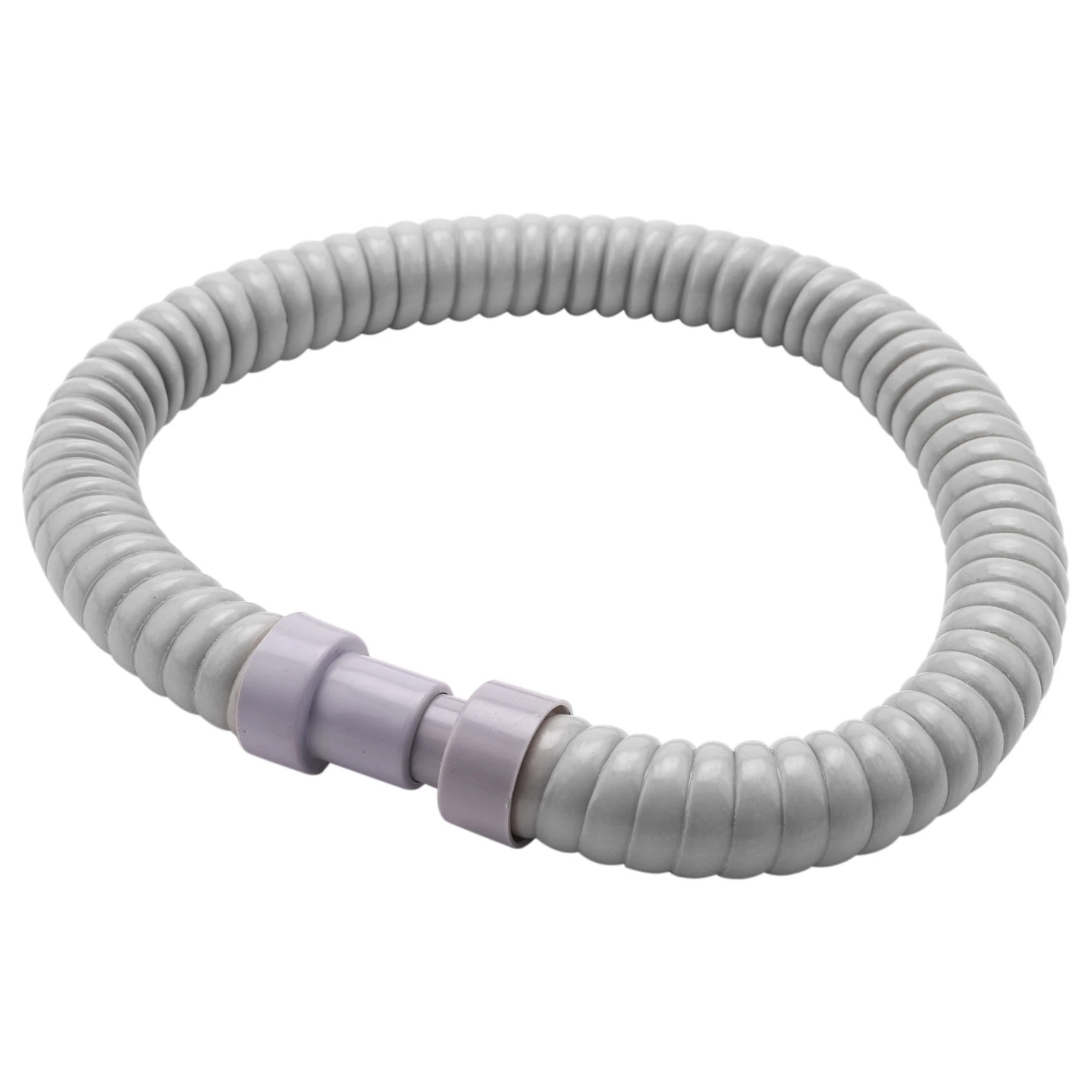 Tubo de drenaje de agua de plástico, manguera de 60cm de largo para aire acondicionado, gris, 1 piezas