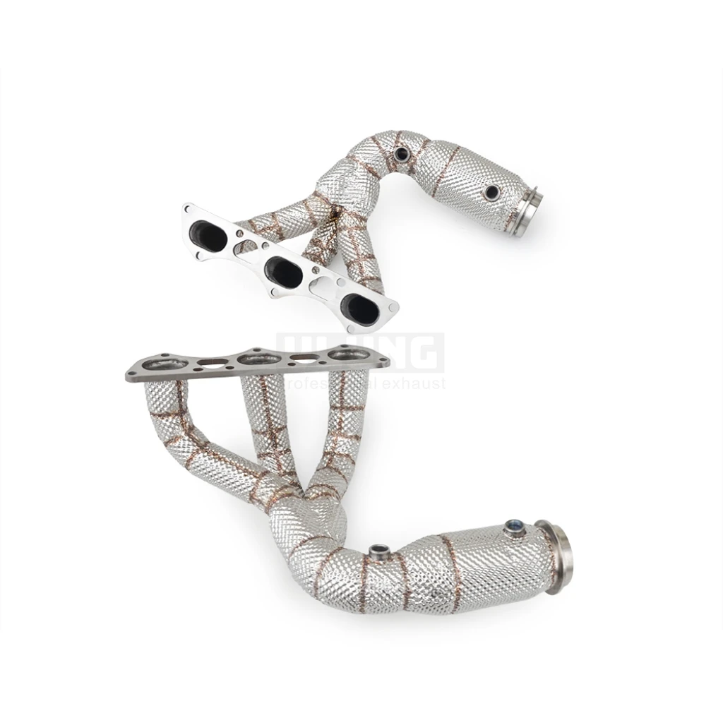 

For Porsche 911 (991.1) 3.8 GT3 2013-2015 racing performance, high-performance stainless steel exhaust manifold