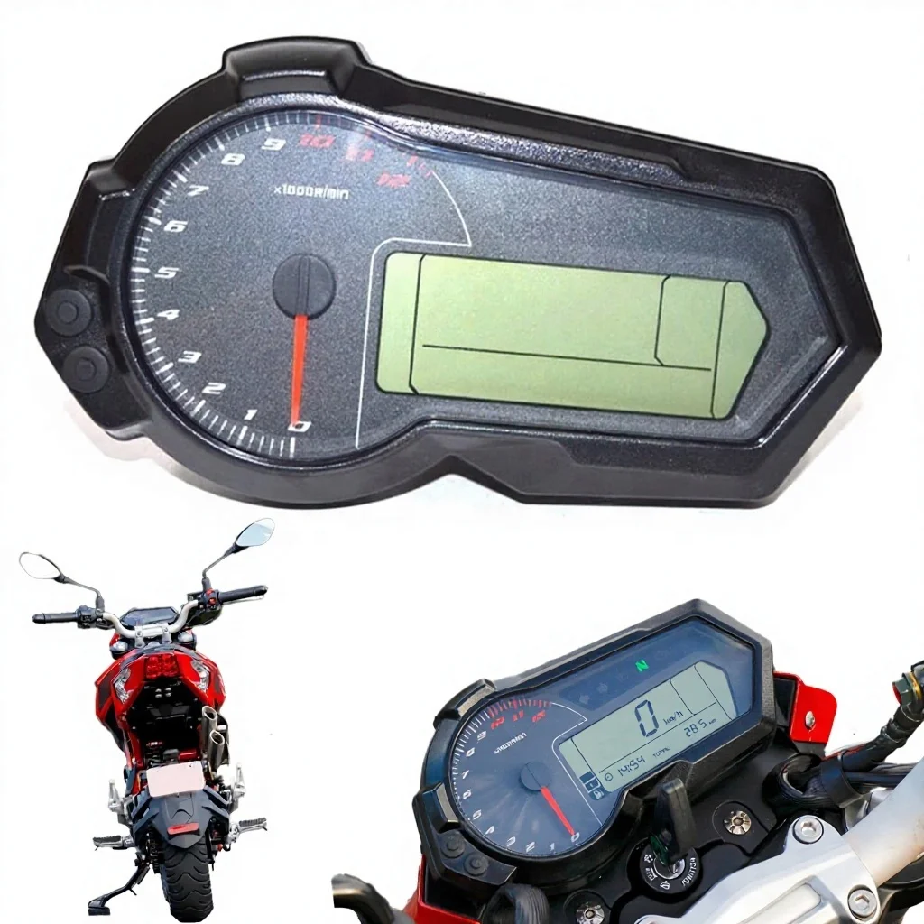 Motorcycle Accessories Digital Speedometer Hour Odometer Tachometer for Benellis TNT125 TNT135
